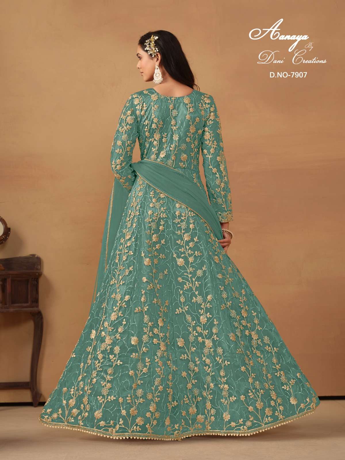 Aanaya Vol 179 7905 To7908 New Colors Wedding Wear Designer Dress Catalog Exporter view 10