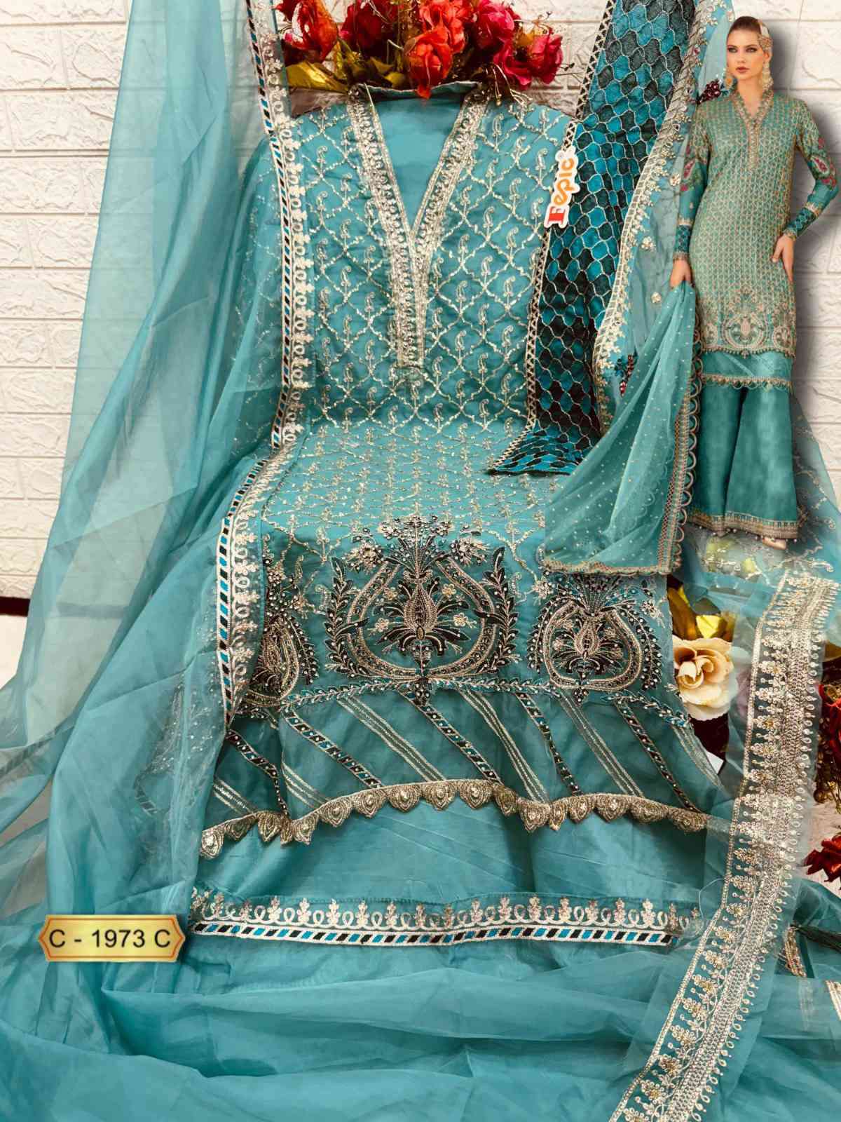 Fepic C 1973 Colors Pakistani Salwar Suit Collection At Price view 8