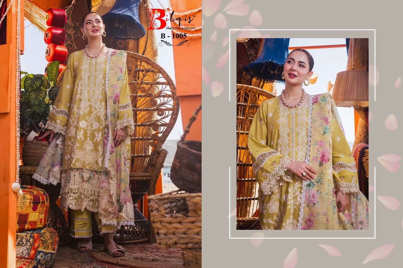 Bilqis Hai Kuch Pakistani Salwar Suit Colletion Treader Price view 2