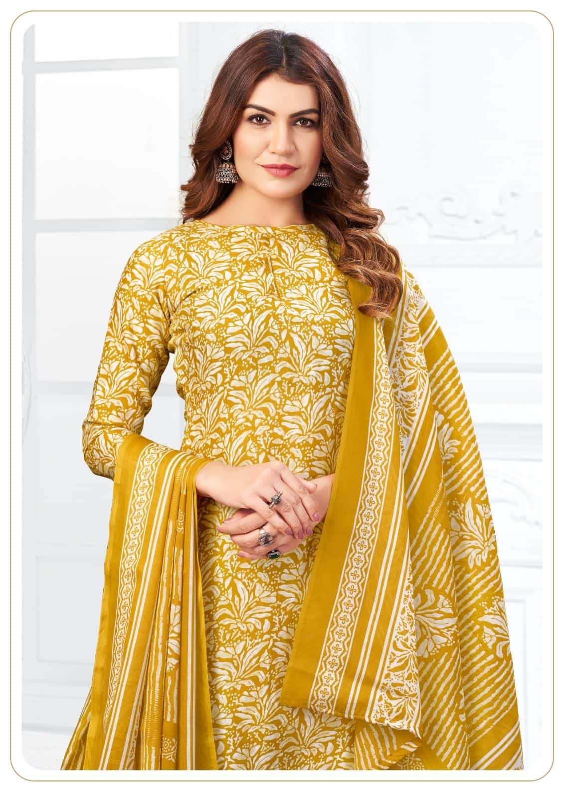 Ganeshji Karishma Patiyala Vol 4 Unstitch Cotton Salwar Suit Sets view 3