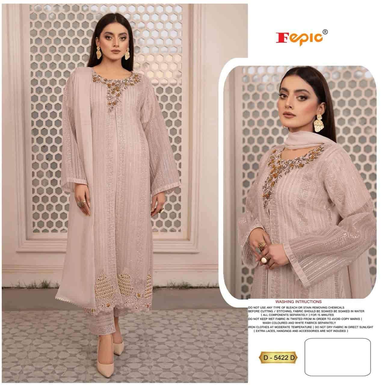 Fepic D 5422 Colors Pakistani Fancy Style Salwar Suit Online view 5