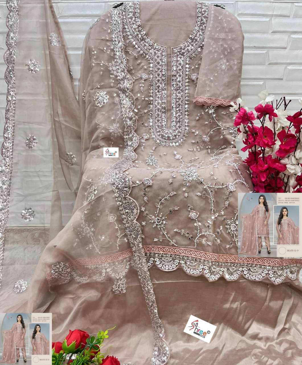 Shree Fabs 12 D Exclusive Designer Festive Wear Salwar Kameez Ensemble view 2