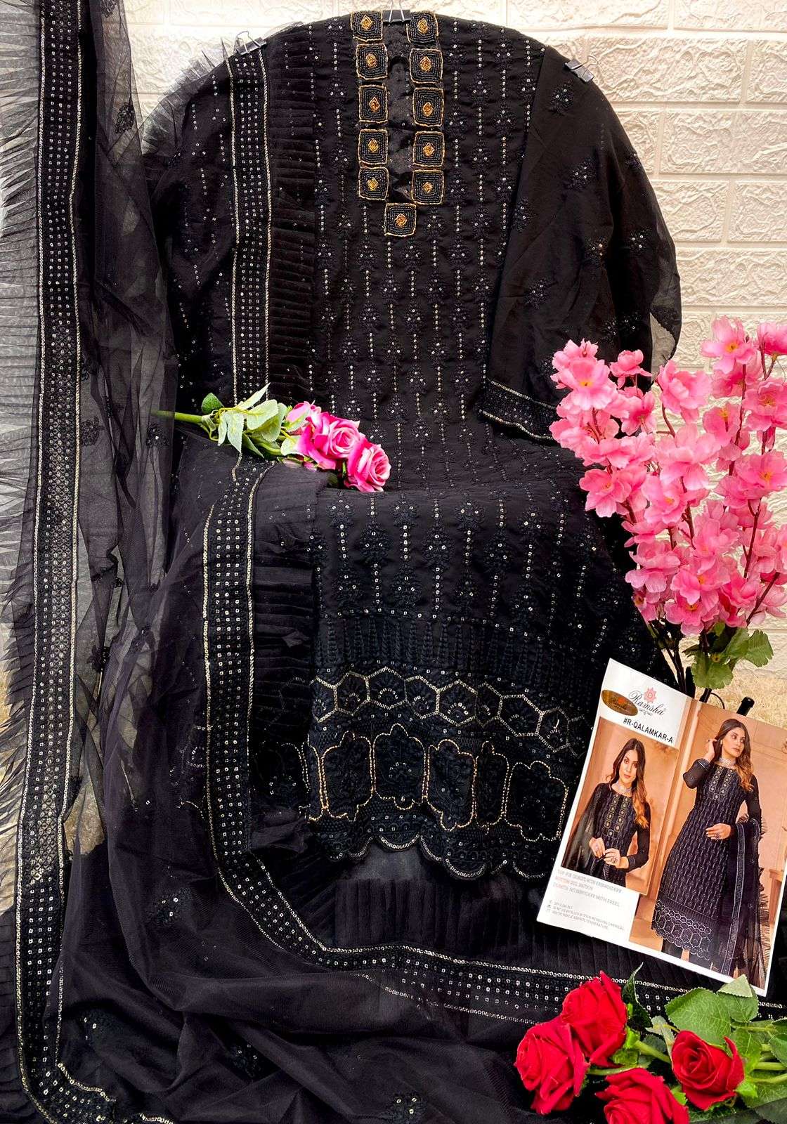 Ramsha Qalamkar Pakistani Ladies Suit view 2
