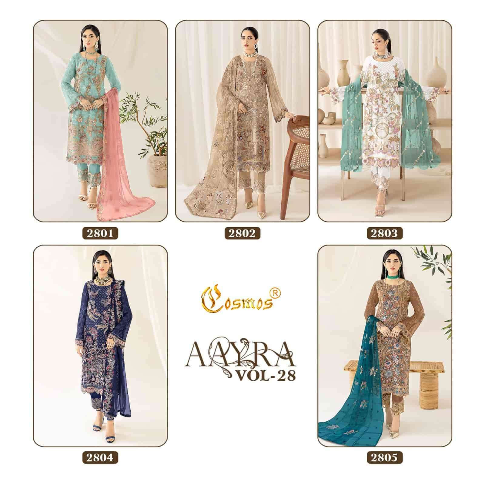 Aayra Vol 28 Pakistani Designer Suit view 6