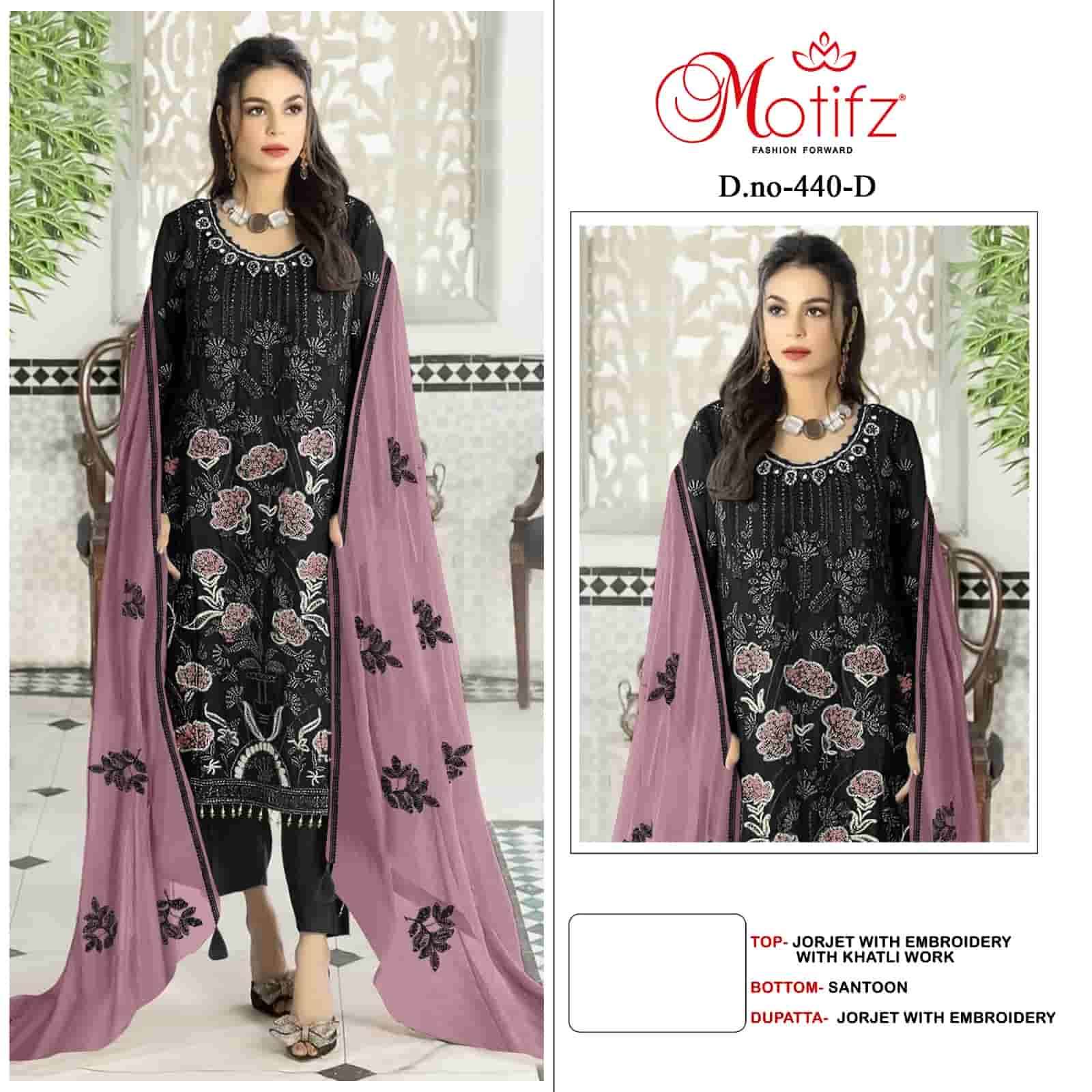Motifz 440 Colors Pakistani Festive Wear Style Designer Salwar Suit Wholesalers view 3