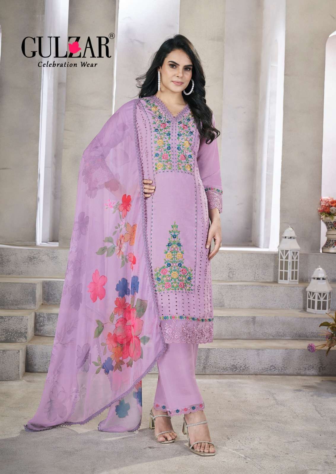 Gulzar Zohra 2111-2116 readymade 3 piece dress view 2