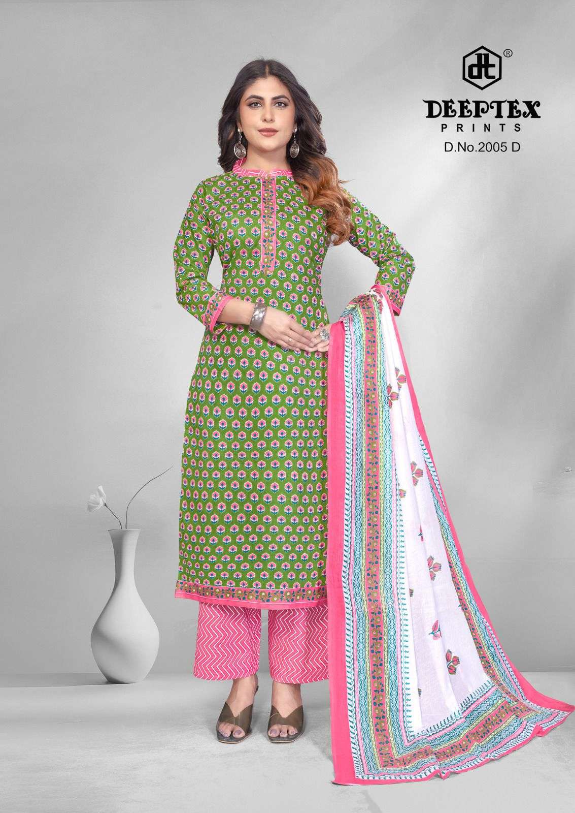Deeptex 4 Colour Vol 2 Premium Wear Cotton Dress view 4