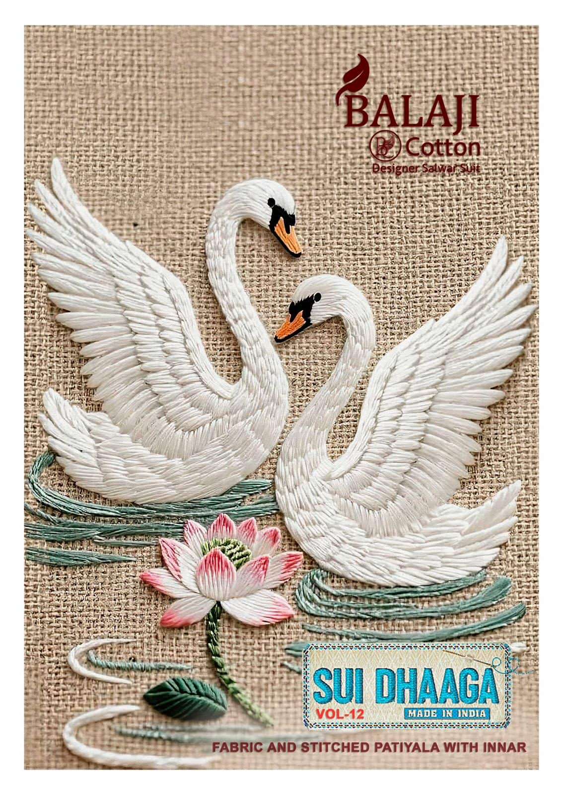 Balaji Cotton Sui Dhaaga Vol 12 Unstitch Cotton Suit view 11