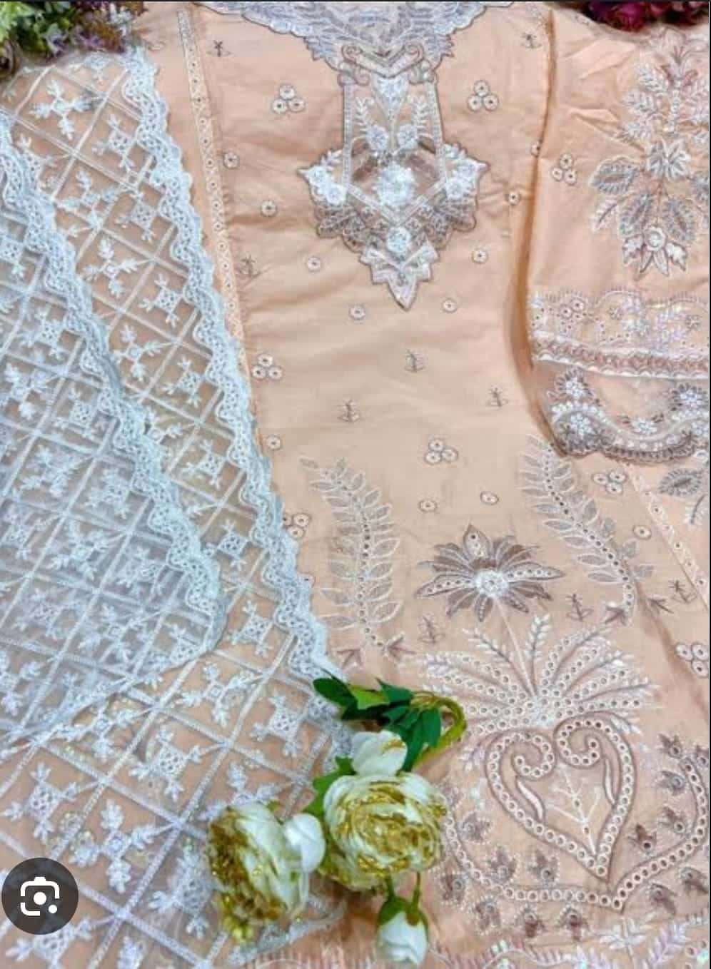 Shanaya A-12 Embroidered Lawn Dress view 2