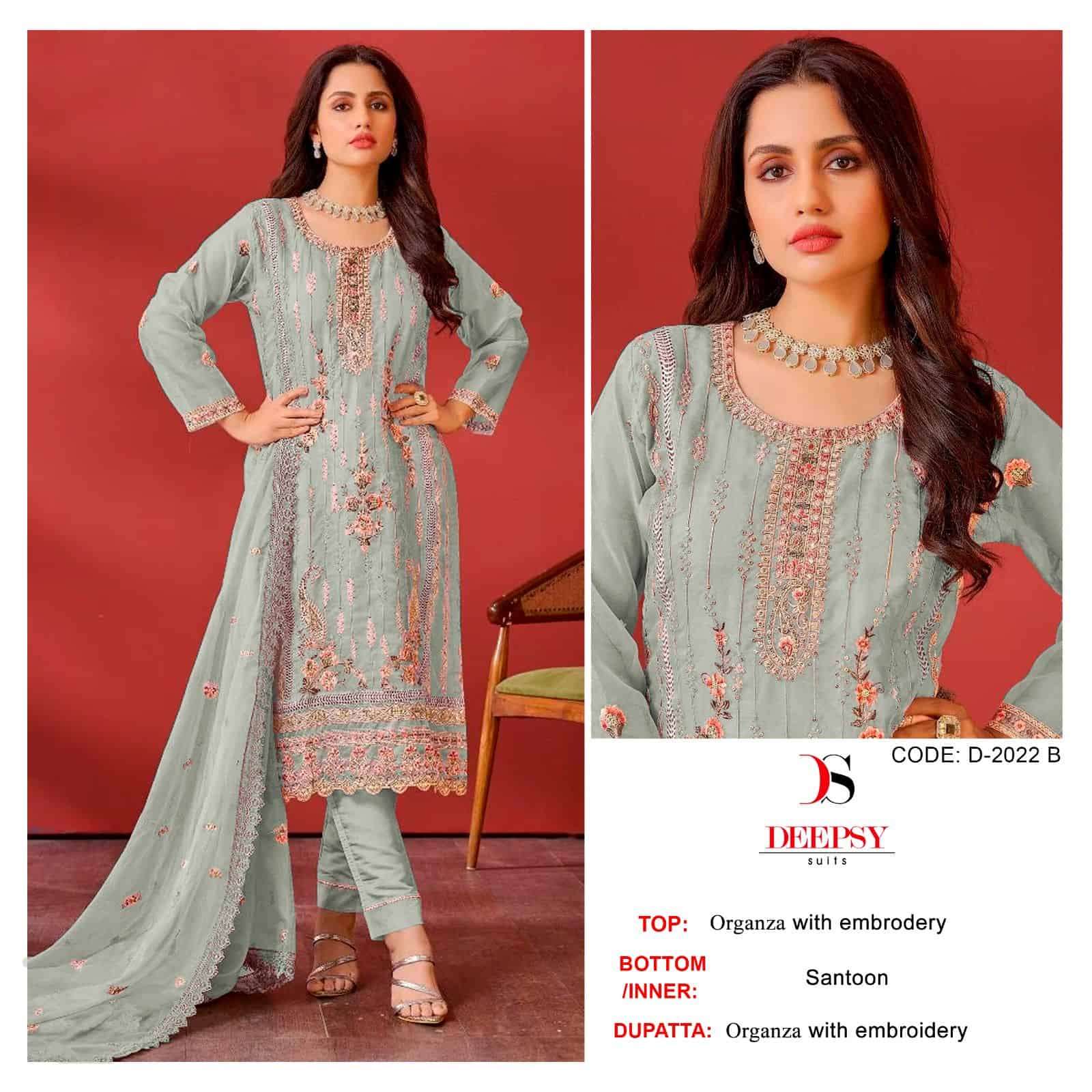 Deepsy D 2022 Colors Pakistani Style Festive Wear Designer Suit Wholesalers view 3