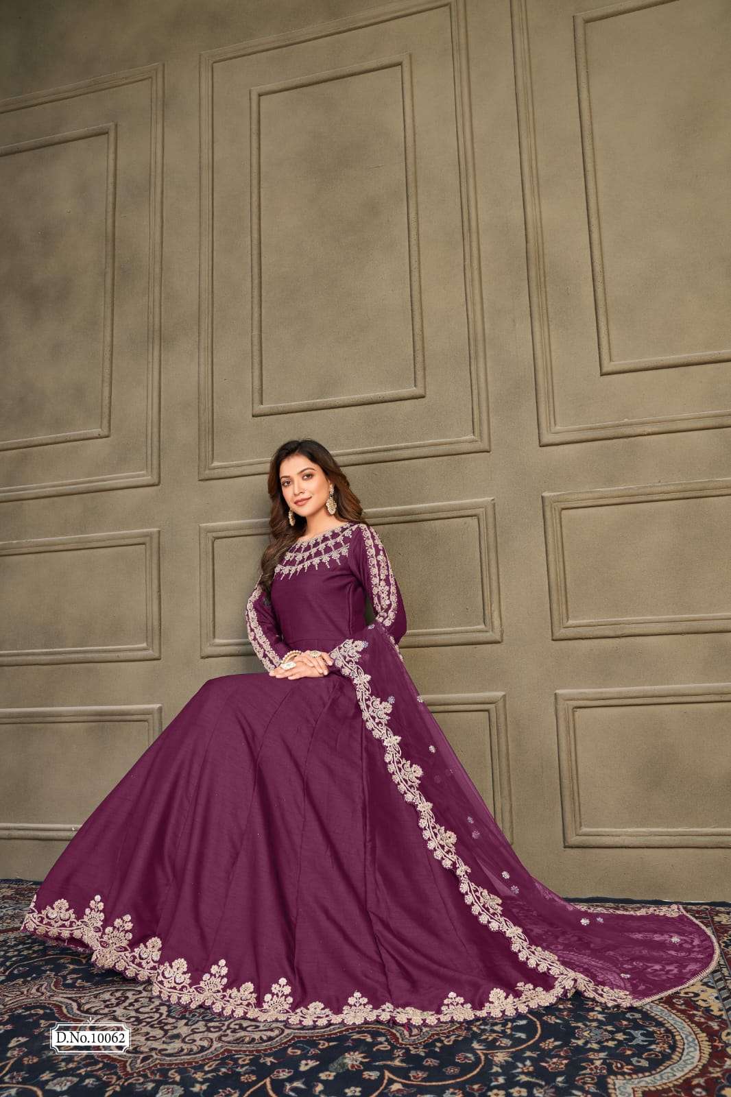Anjubaa Vol 6 Art Silk Anarkali Party Dress view 11