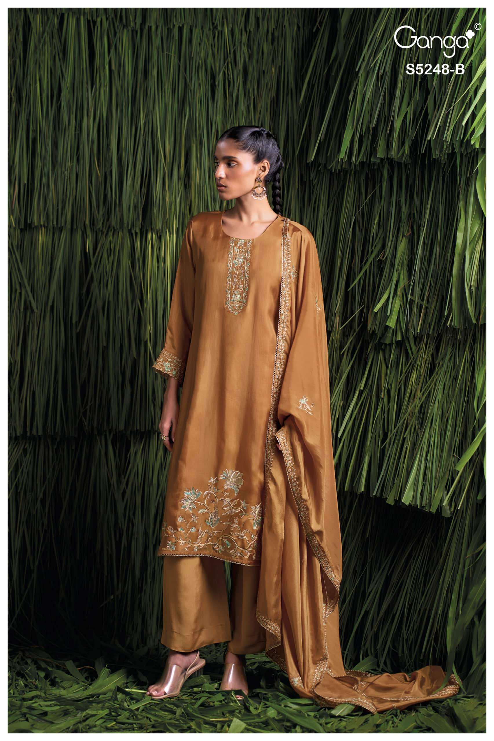 Ganga Fashion Dazell 5248 Premium Designs Ladies Suit view 3