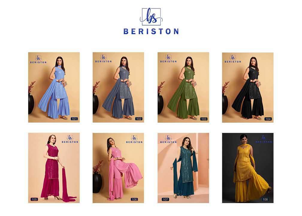 Beriston Bs Vol 1 Fancy Designer Gharara Suit view 17