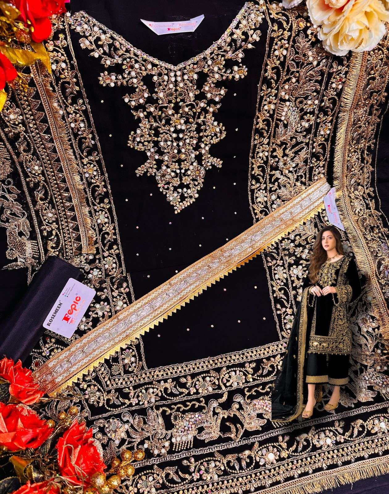 Fepic C 1221 Colors Designer Work Party Wear Pakistani Suit view 2