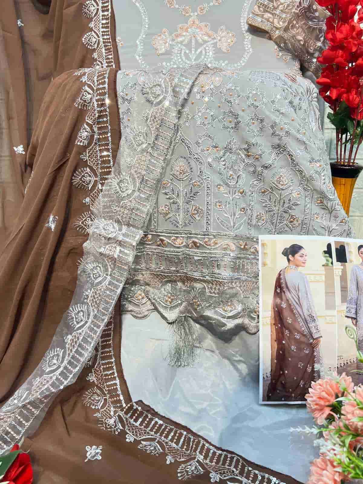 Al Khushbu 6007 Festive Wear Style Designer Georgette Suit Ensemble view 3