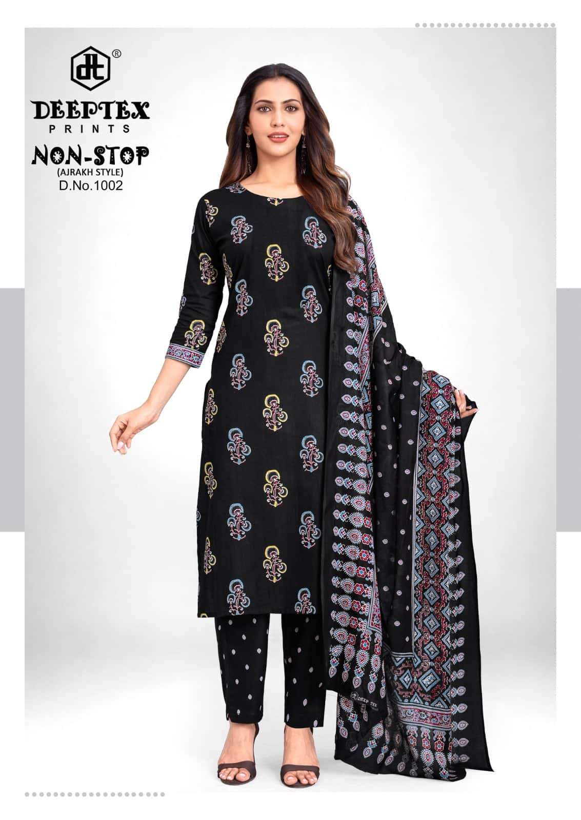 Deeptex Non Stop Vol 1 Pure Cotton Dress Material view 4