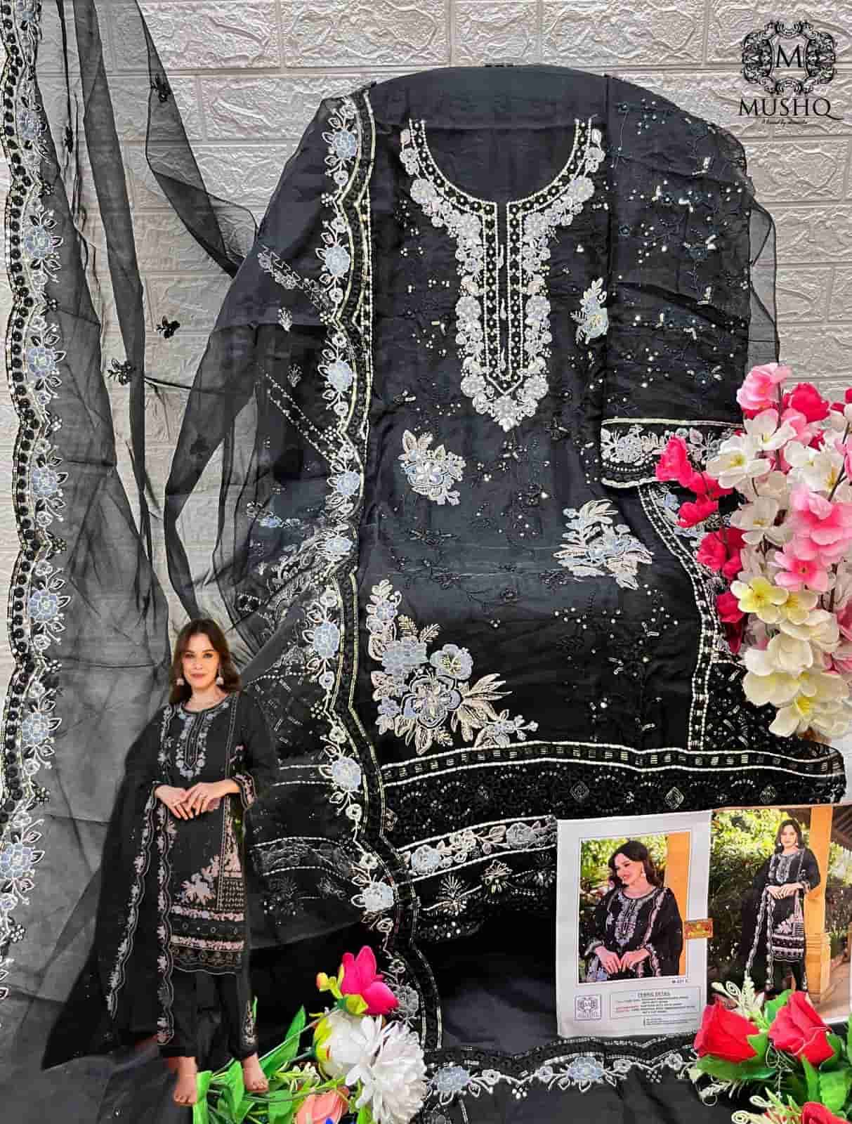 Mushq M-321 C Embroidered Party Wear Suit view 2