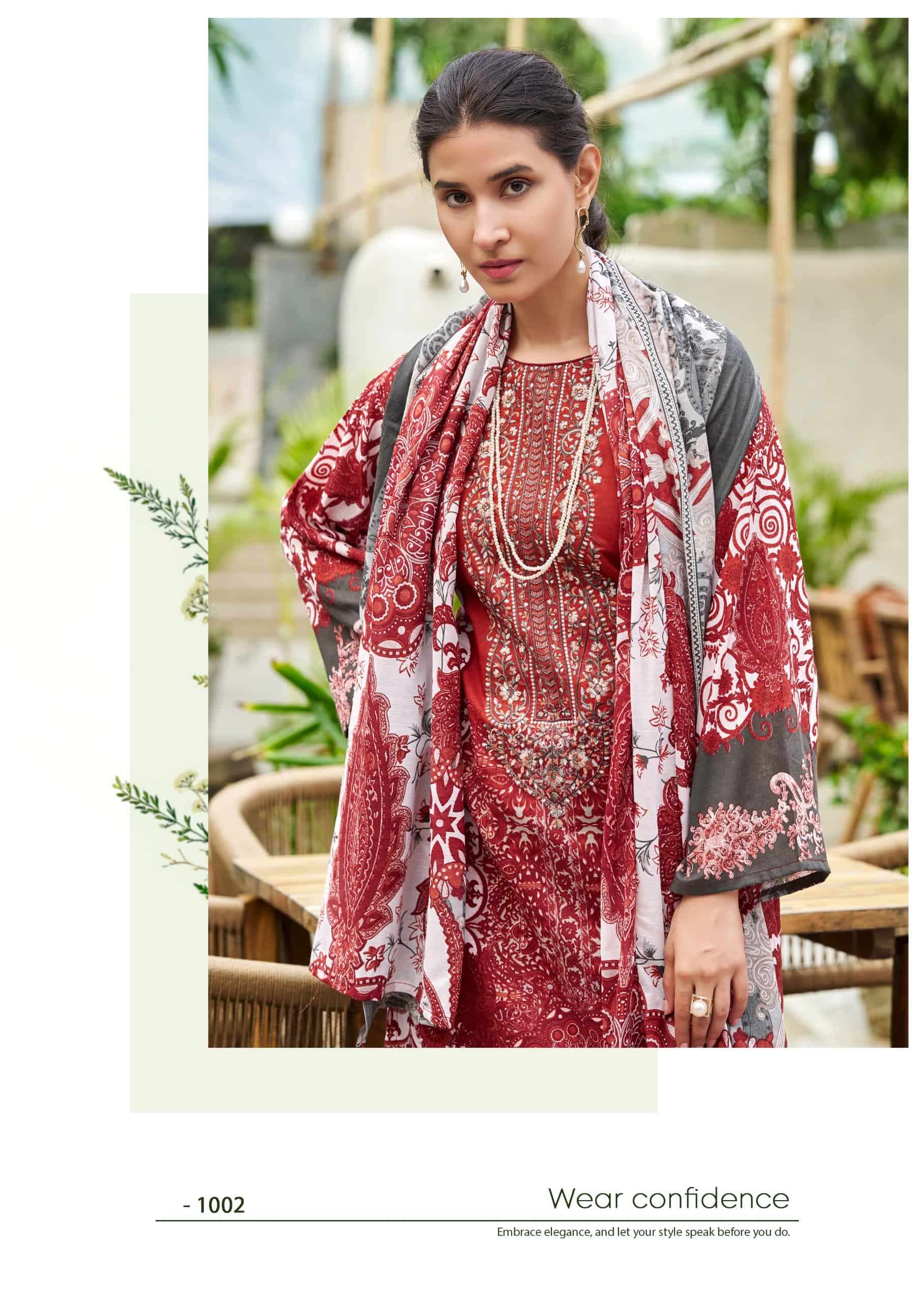 Vandana Fashion Autograph Cotton Dress Material view 8