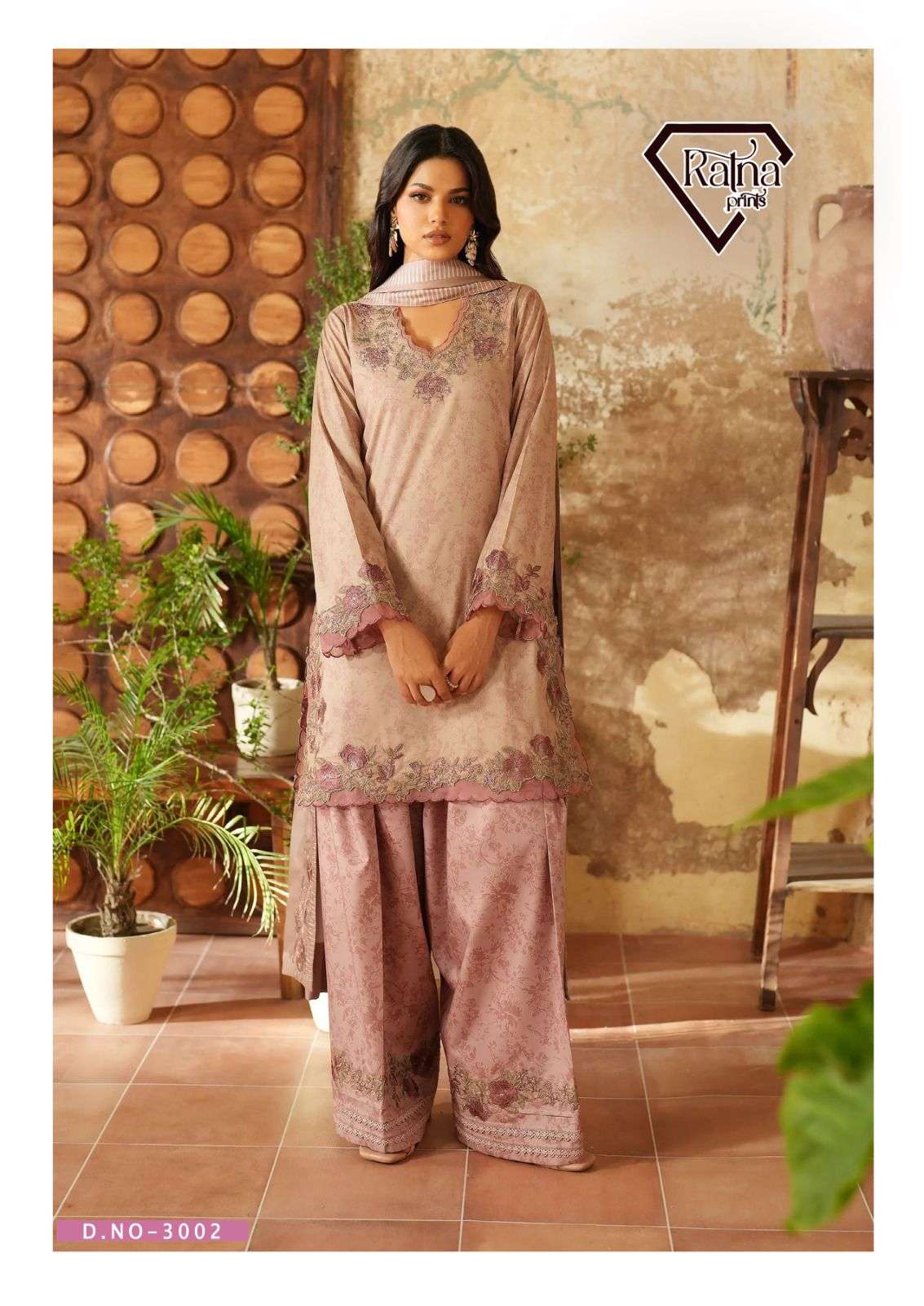 Firdous Vol 3 Heavy Cotton Unstitched Suit view 2