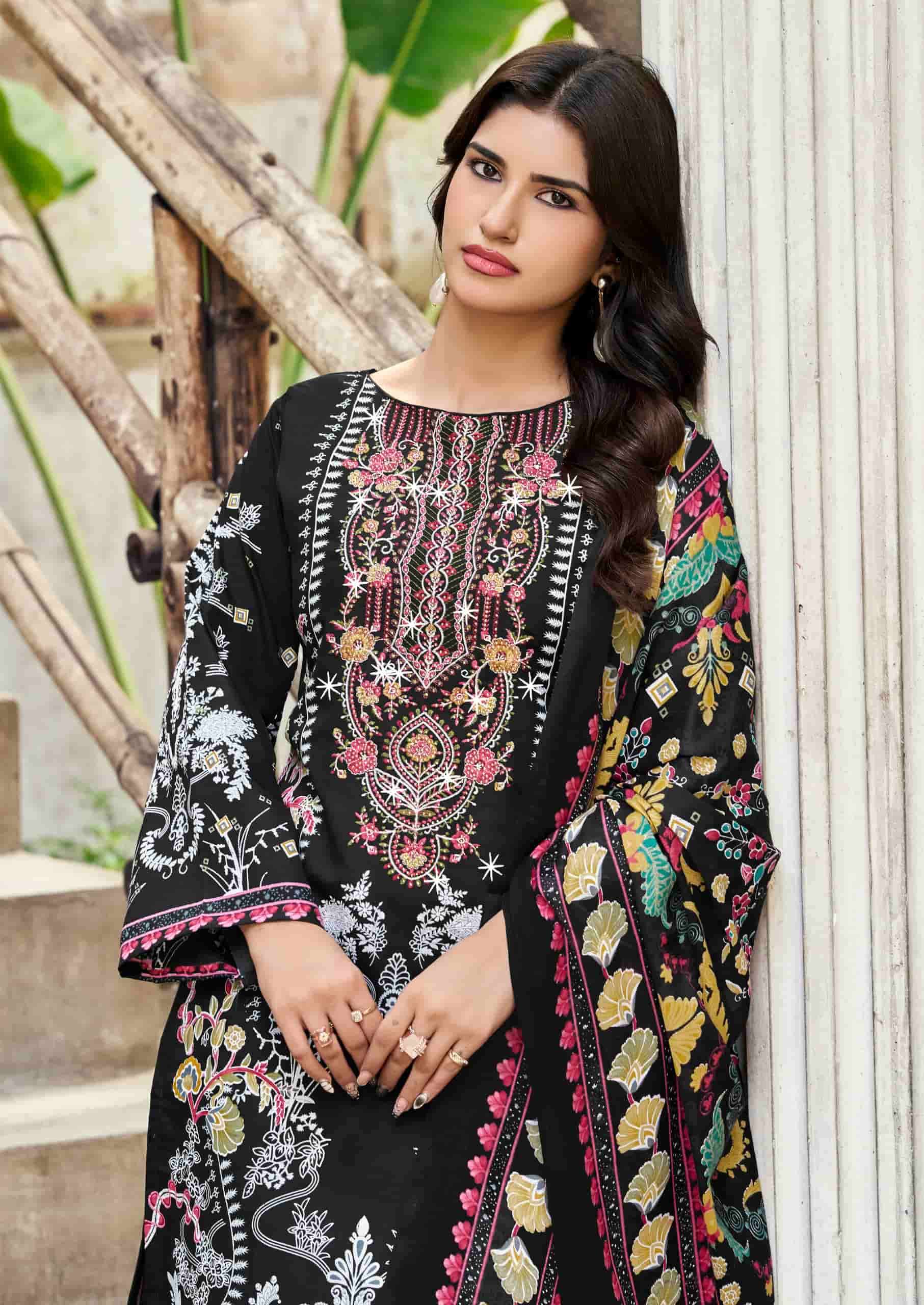 Vandana Fashion Nagina Vol 12 Unstitch Cotton Dress Material view 14