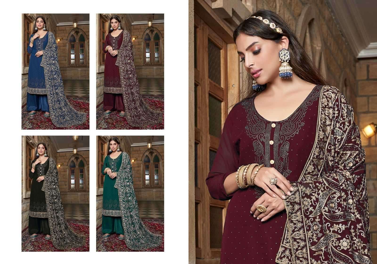 Vouch Naari Designer Georgette Festive Dress view 7