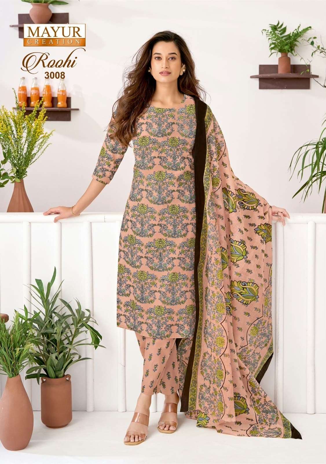 Mayur Roohi Vol 3 Pure Cotton Dress Material view 11