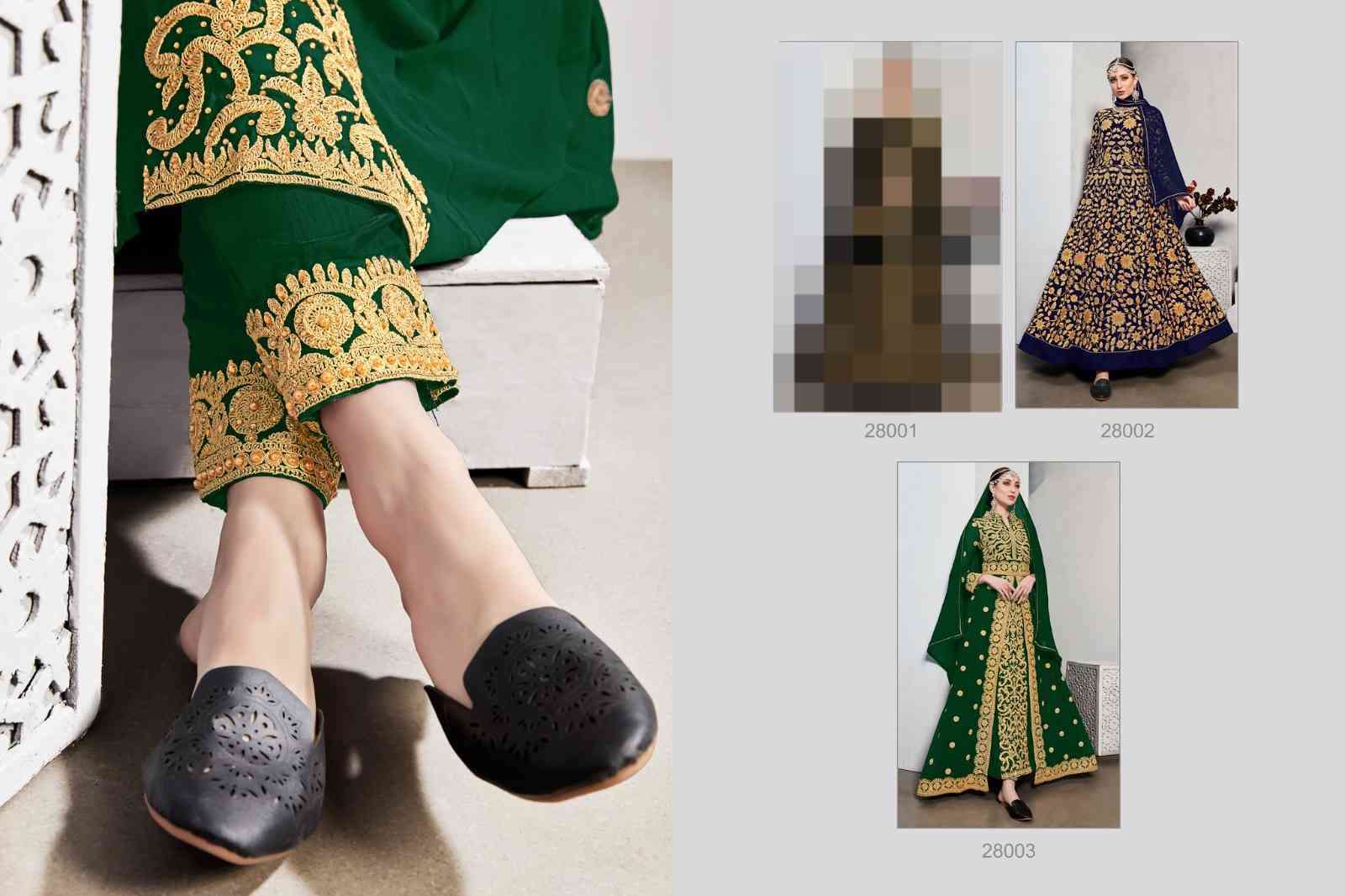 Senhora Mahek Vol 28 Heavy Designer Gown Wedding Wear Collection view 14