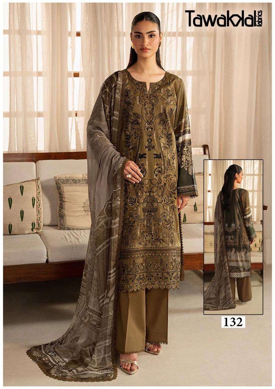 Tawakkal Saba Vol 4 Pakistani Print Cotton Salwar Suit view 2