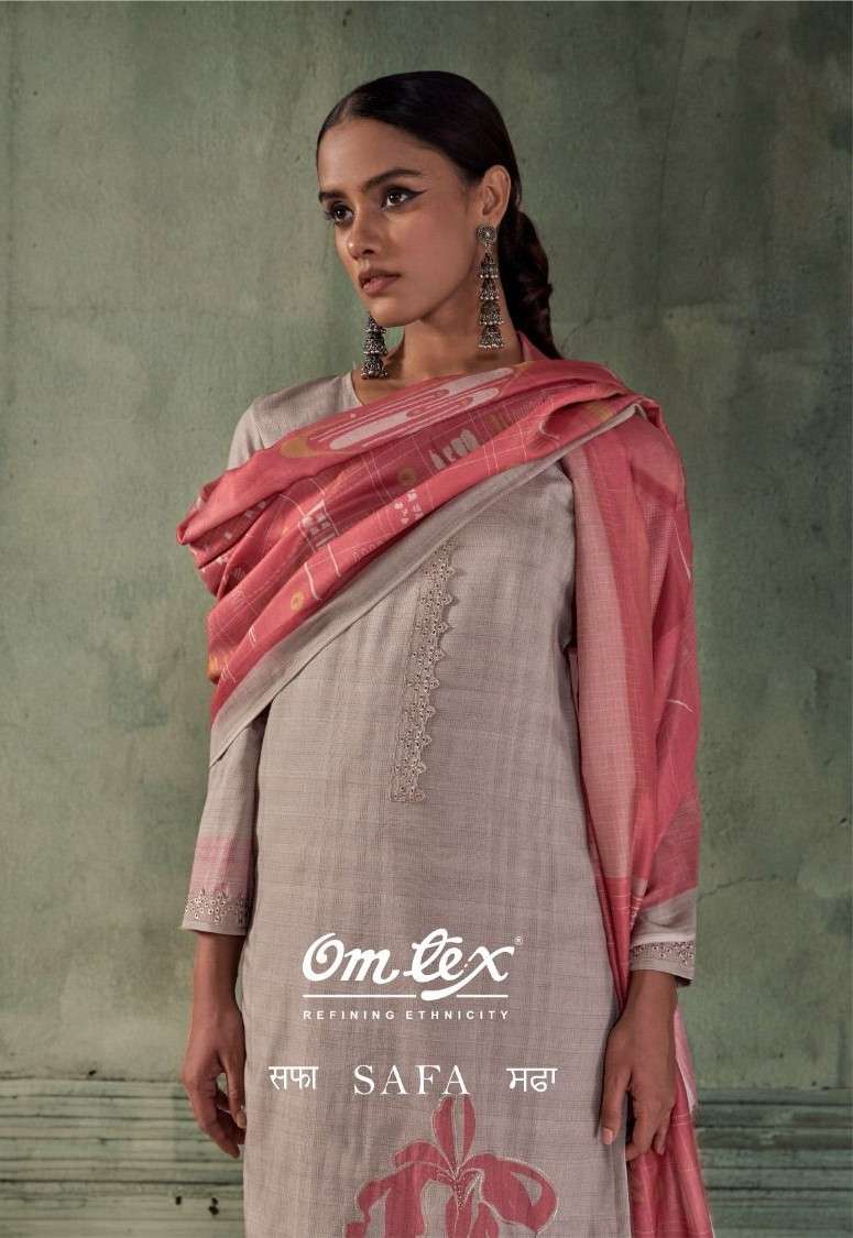 Omtex Safa Digital Printed Cotton Salwar Suit Collection view 4