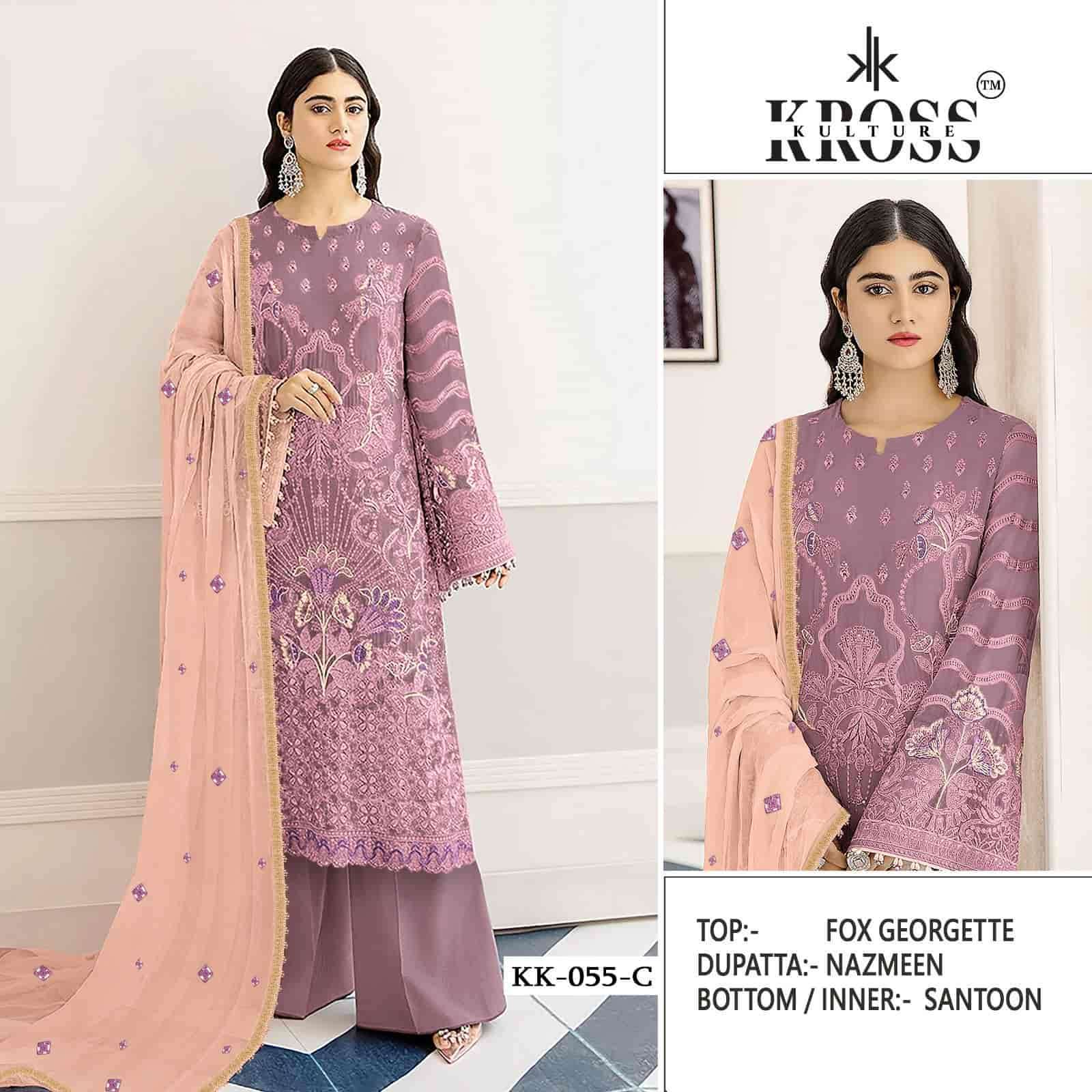 Kross Kulture KK 055 Colors Festive Wear Style Heavy Designs Pakistani Collection view 2