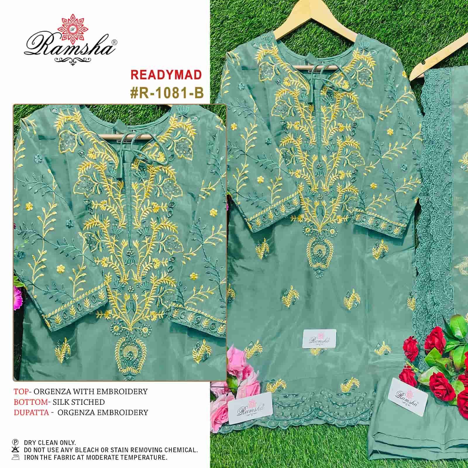 Ramsha R 1081 Colors Pakistani Festive Wear Style Designer Readymade Collection view 3