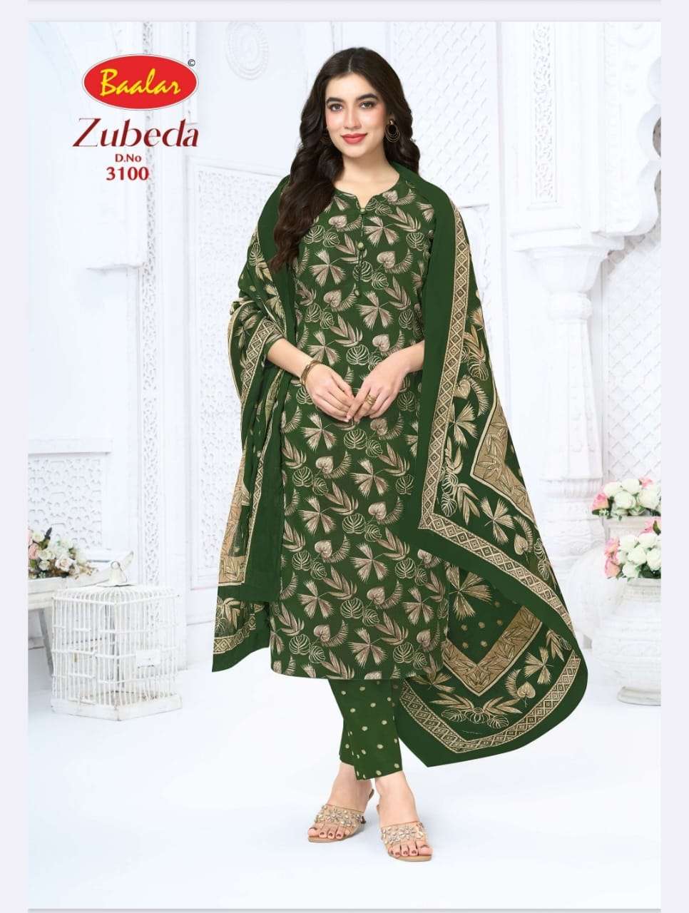 Baalar Zubeda Vol 30 Exclusive Printed Cotton Dress Catalog Wholesales Best view 9