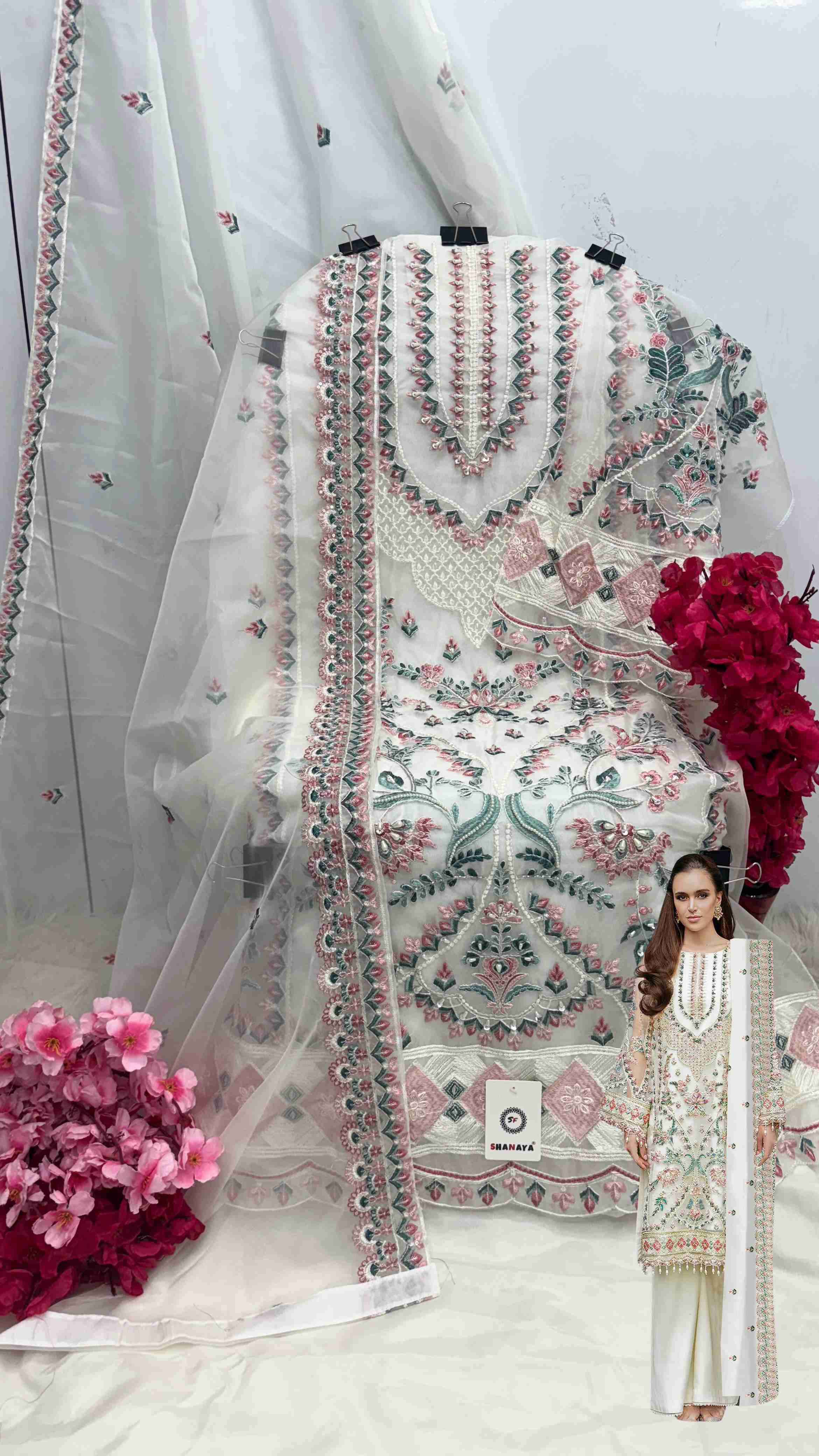 Shanaya Rose Premium S 209 Colors Pakistani Suit New view 5