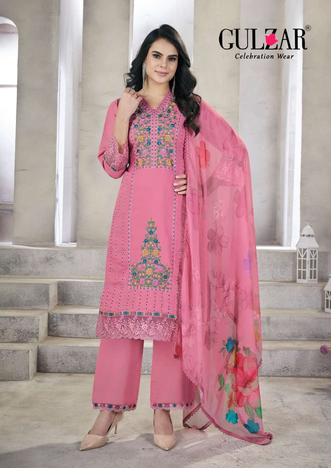 Gulzar Zohra 2111-2116 readymade 3 piece dress view 5