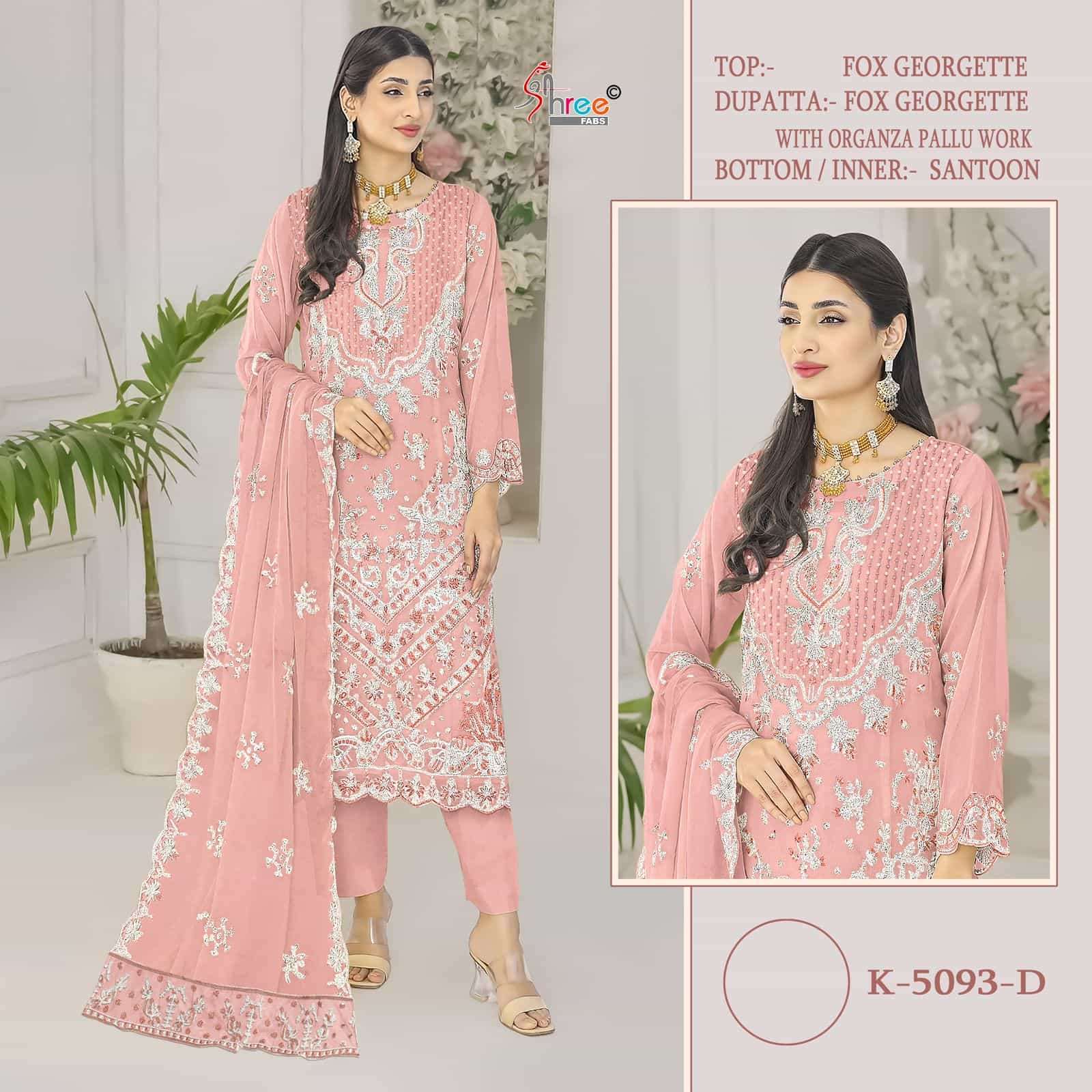 Shree Fabs K 5093 Colors Pakistani Festive Wear Style Designer Suit Wholesalers view 2