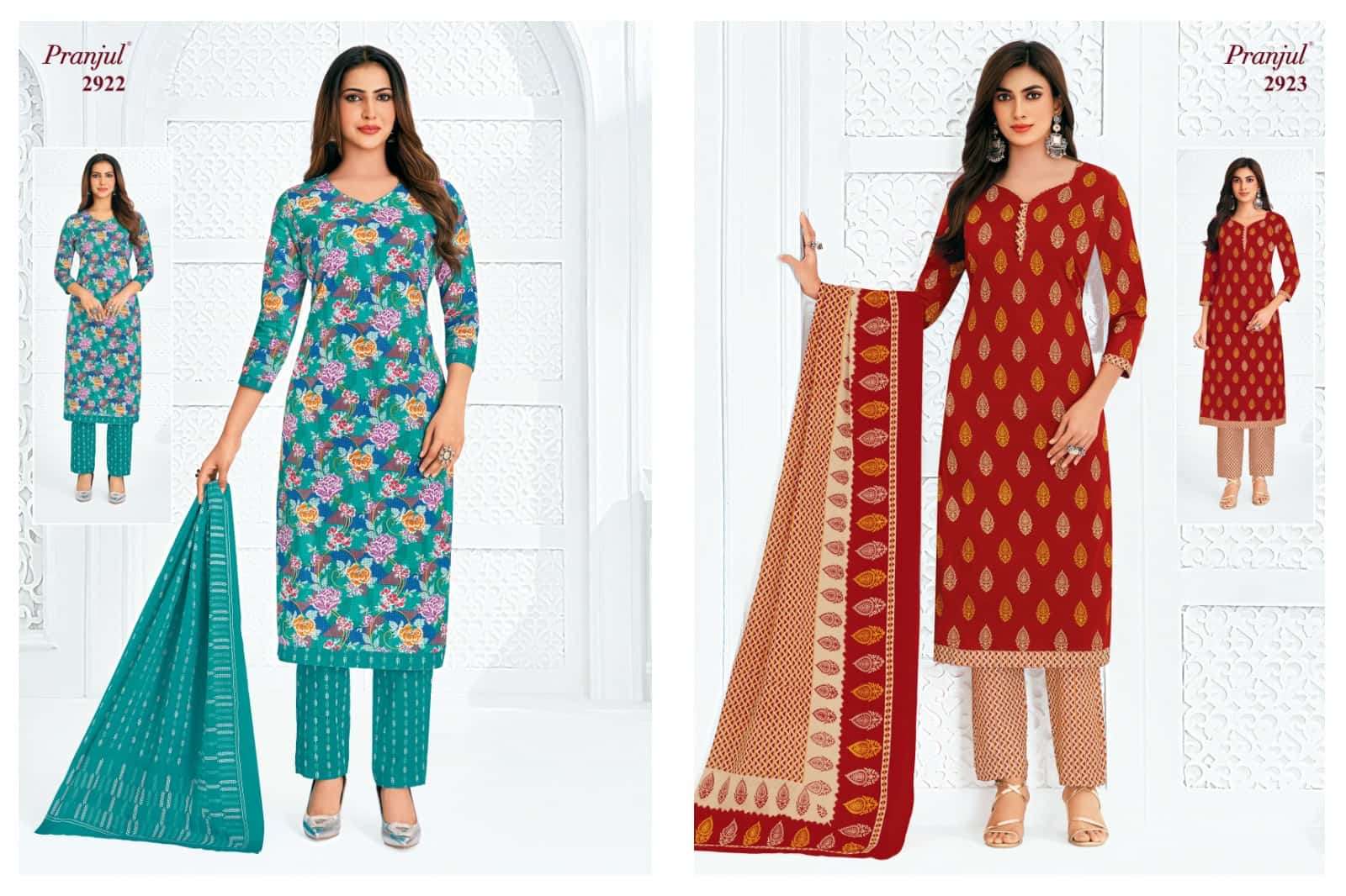 Pranjul Priyanka Vol 29 Pure Cotton Dress Material view 19
