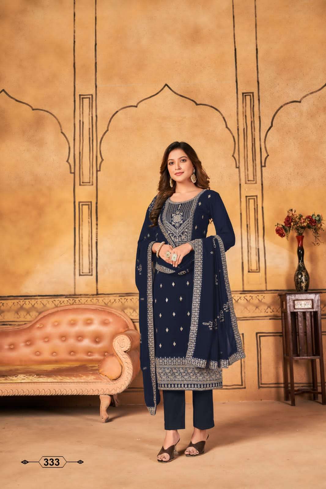 Aanaya Vaani Vol 33 Festive Collection Salwar Kameez view 3