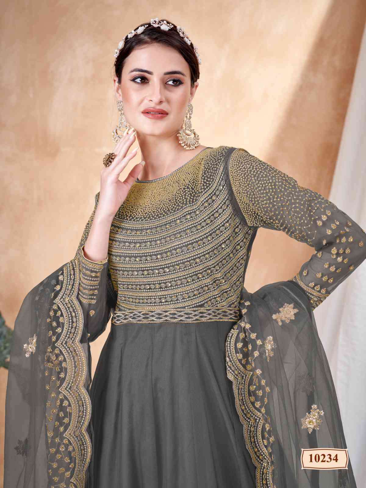 Anjubaa Vol 23 New Arrivals Latest Designer Gawn Partywear Collection view 7
