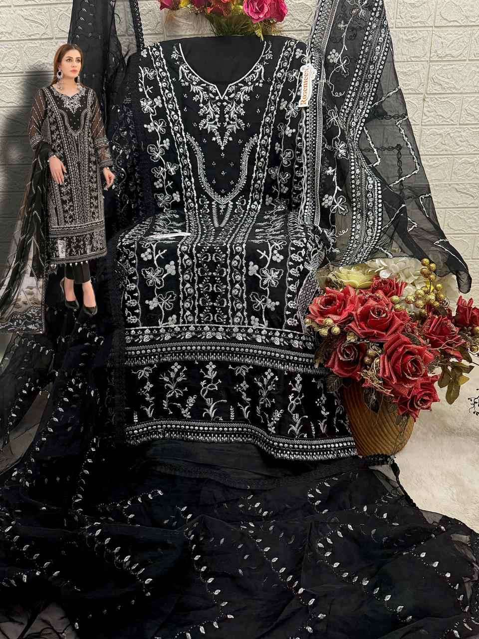 Fepic C 1753 Colors Heavy Embroidered Pakistani Dress Wedding Collection view 5