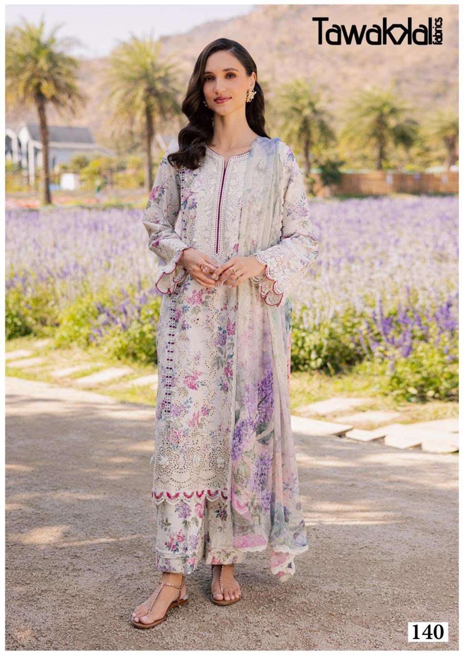 Tawakkal Saba Vol 4 Pakistani Print Cotton Salwar Suit view 9