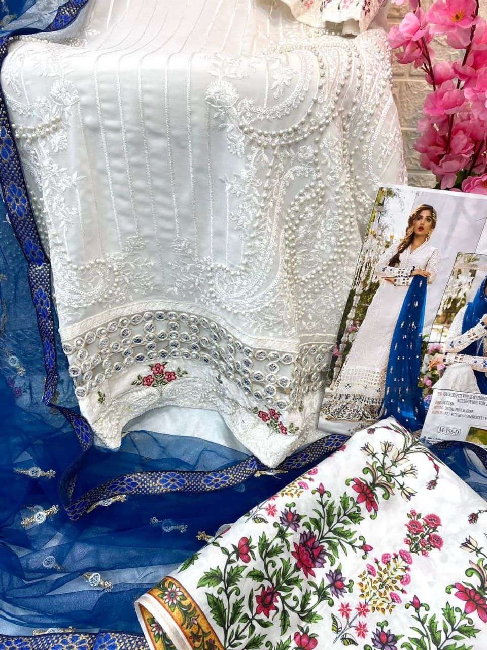 Mushq Shraddha M 156 Colors Party Wear Gharara Style Pakistani Suit view 7