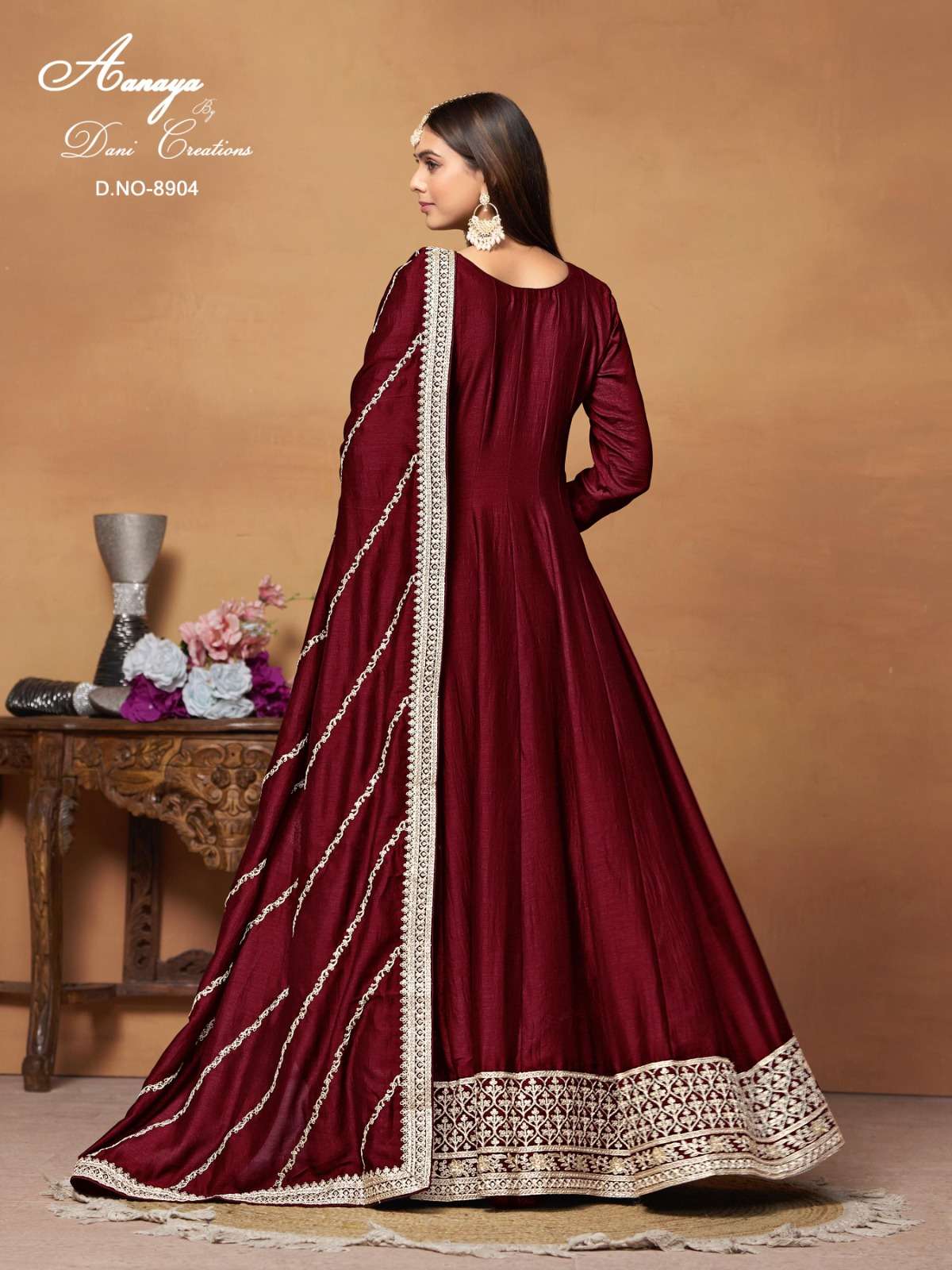 Aanaya Vol 189 8901 To 8904 Fancy Arts Silk Designer Dress view 9