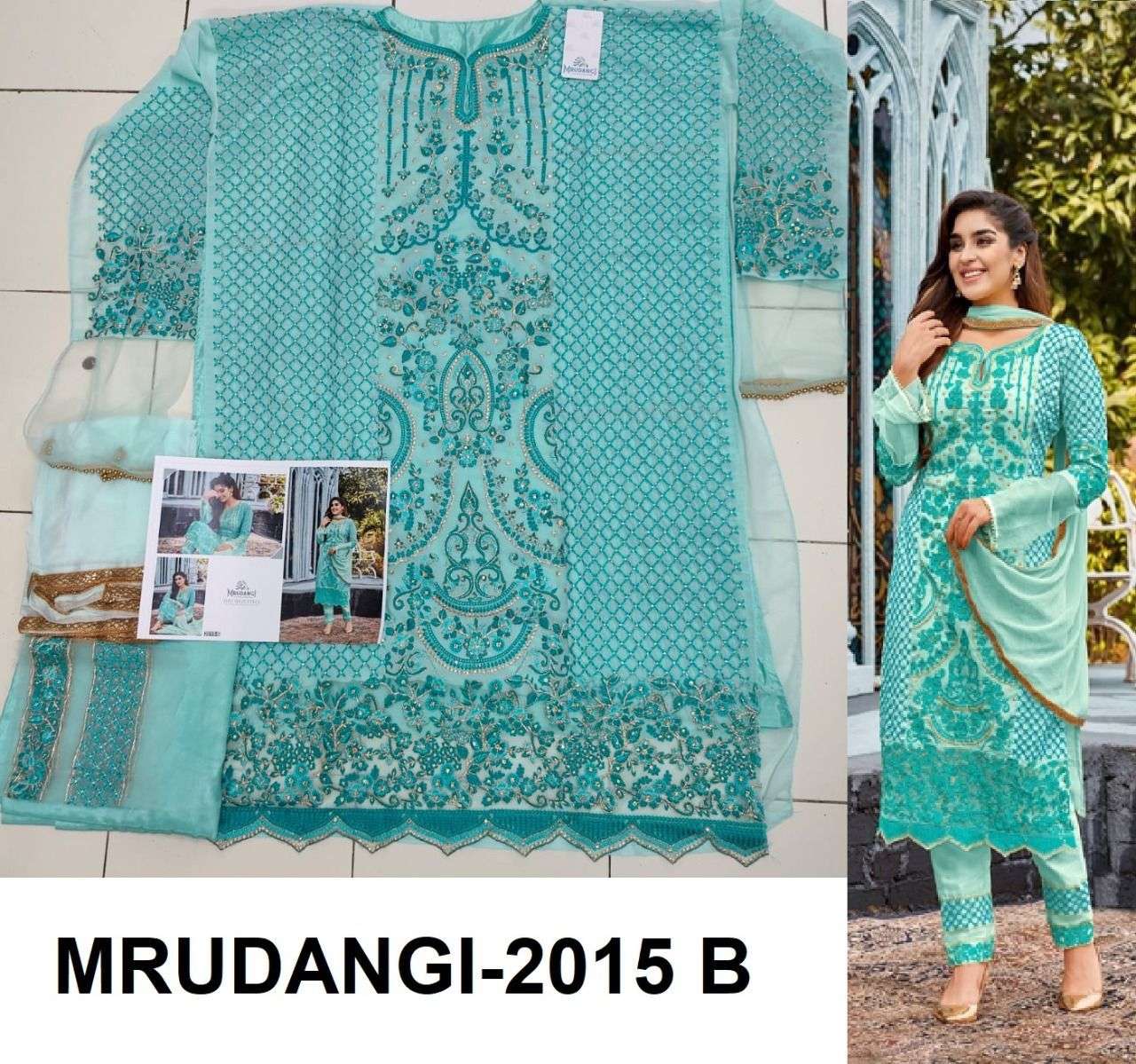 Mrudangi Kashish 2015 Colors Exclusive party Wear Straight Suit Collection view 7