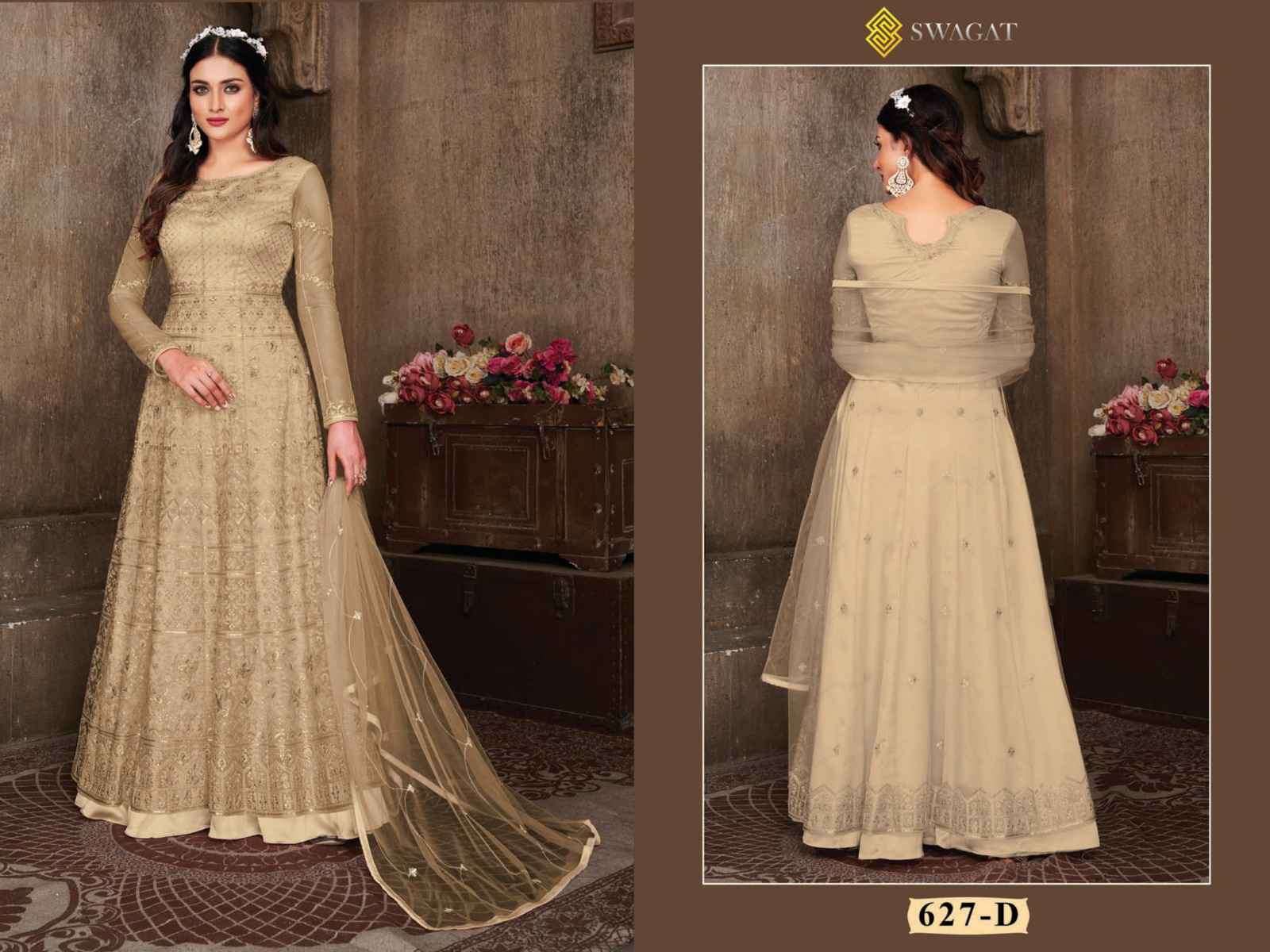 Swagat Violet 627 Colors Designer Party Wear Dress view 3