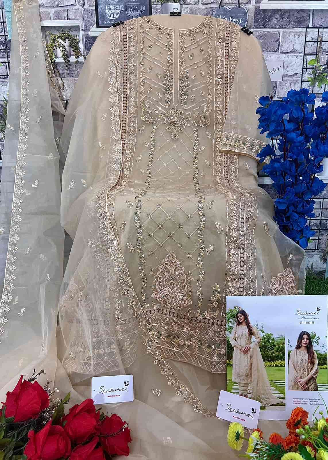 Serine S 190 B Festive Wear Style Designer Pakistani Suit Online view 2