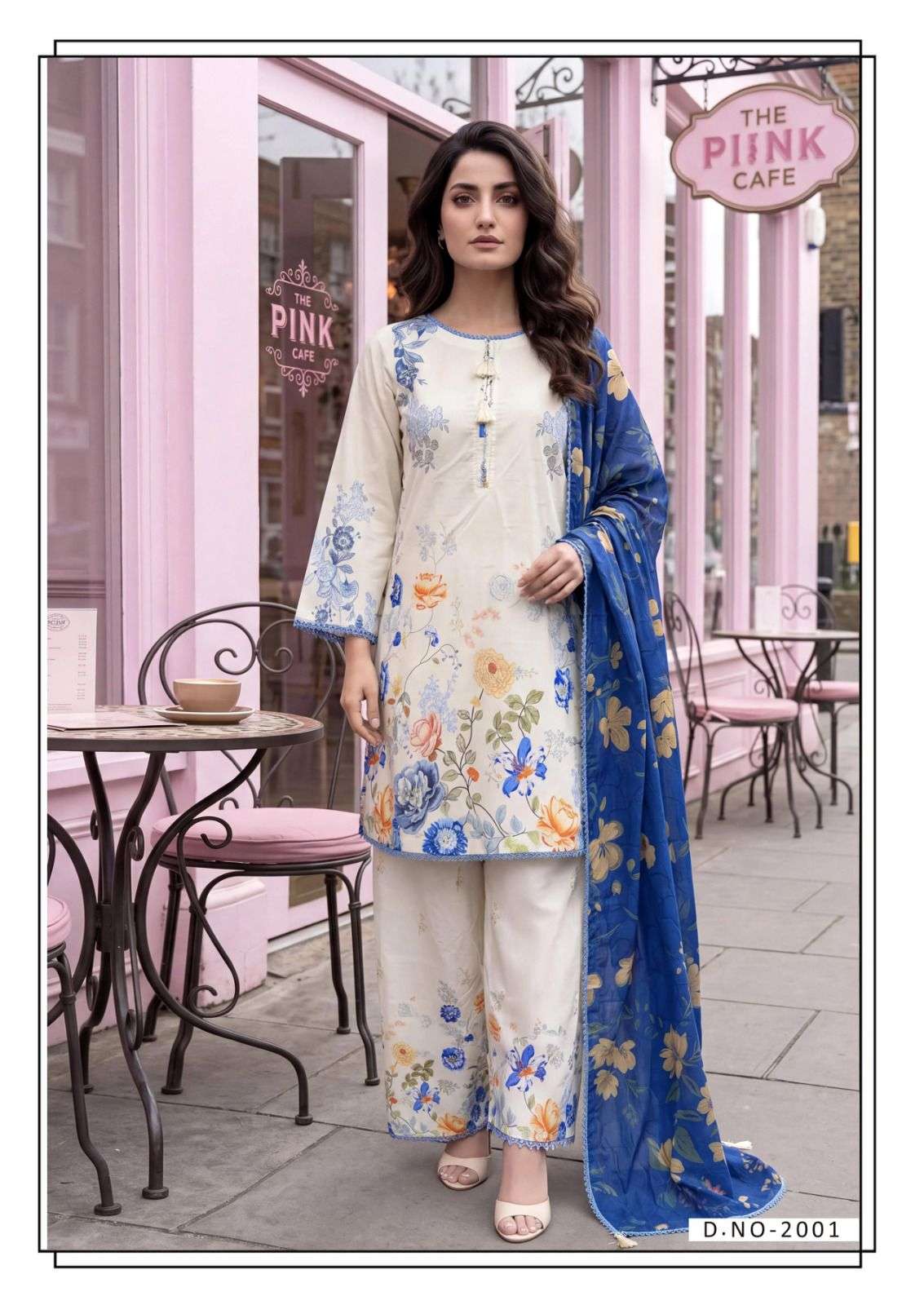 Hala Rang E Bahar Vol 2 Pakistani Print Cotton Suit view 4