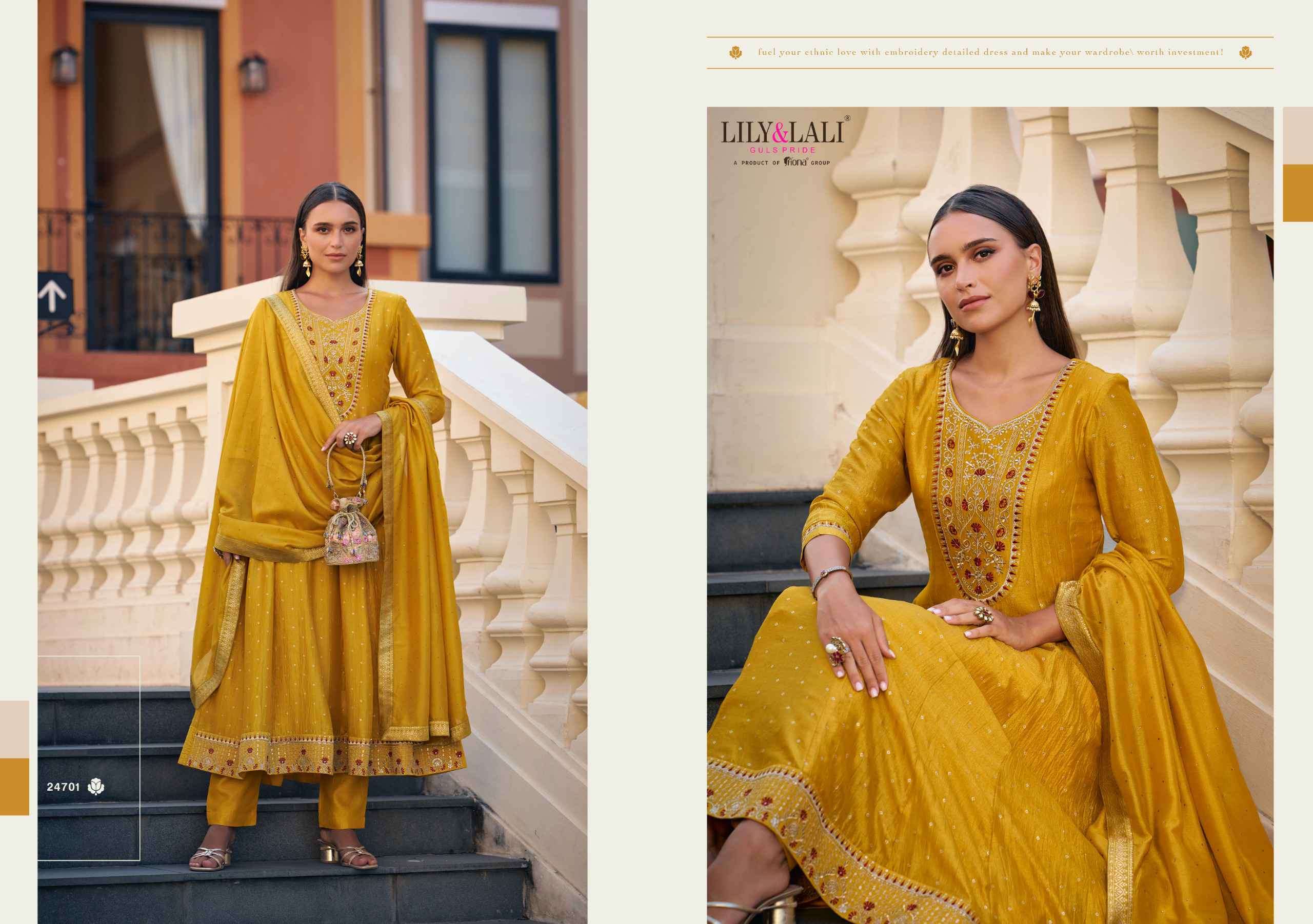 Lily And Lali Anarkali Premium Designs Anarkali Dress view 12