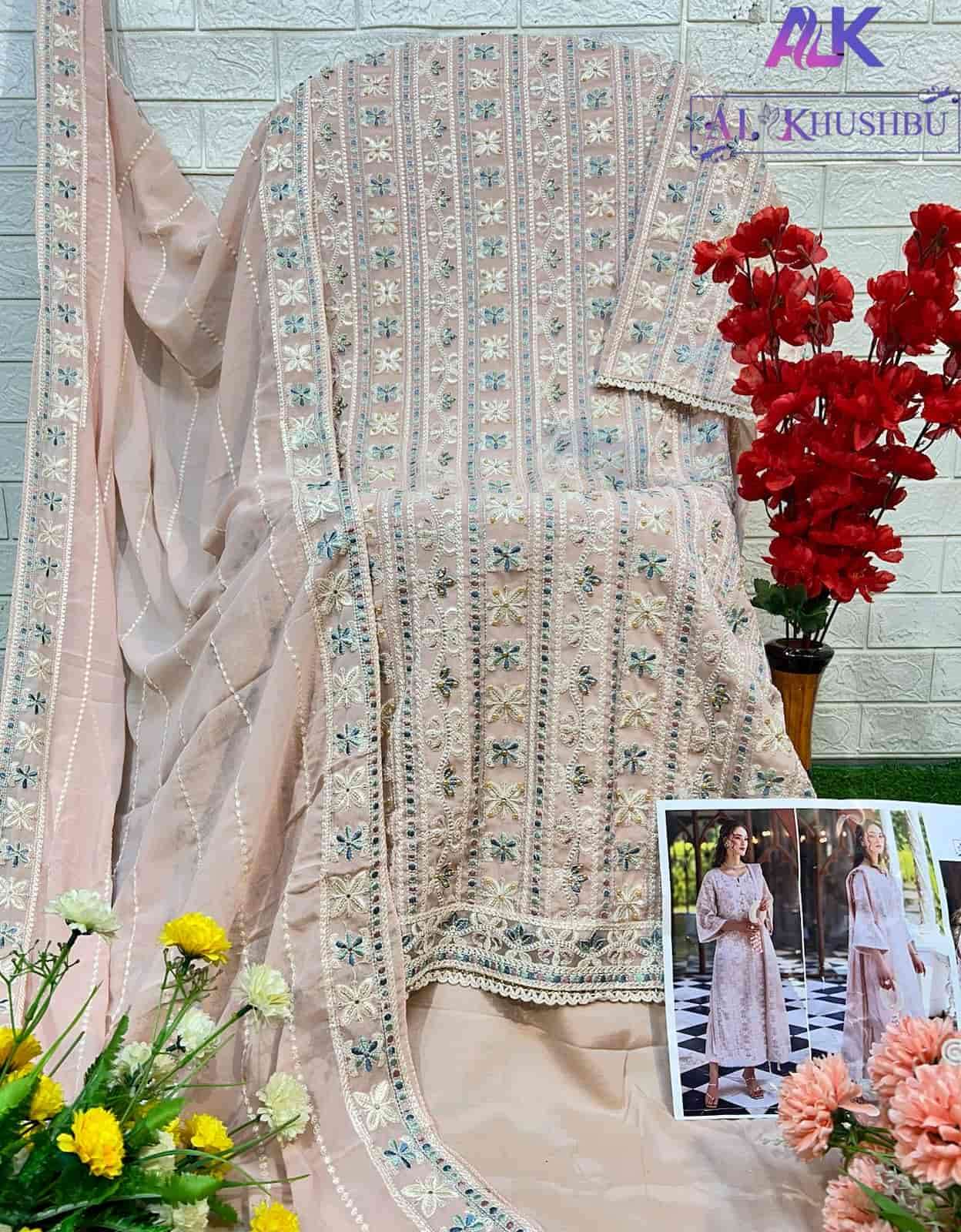 Al Khushbu 6031 Party wear Style Exclusive Designer Suit Ensemble view 2