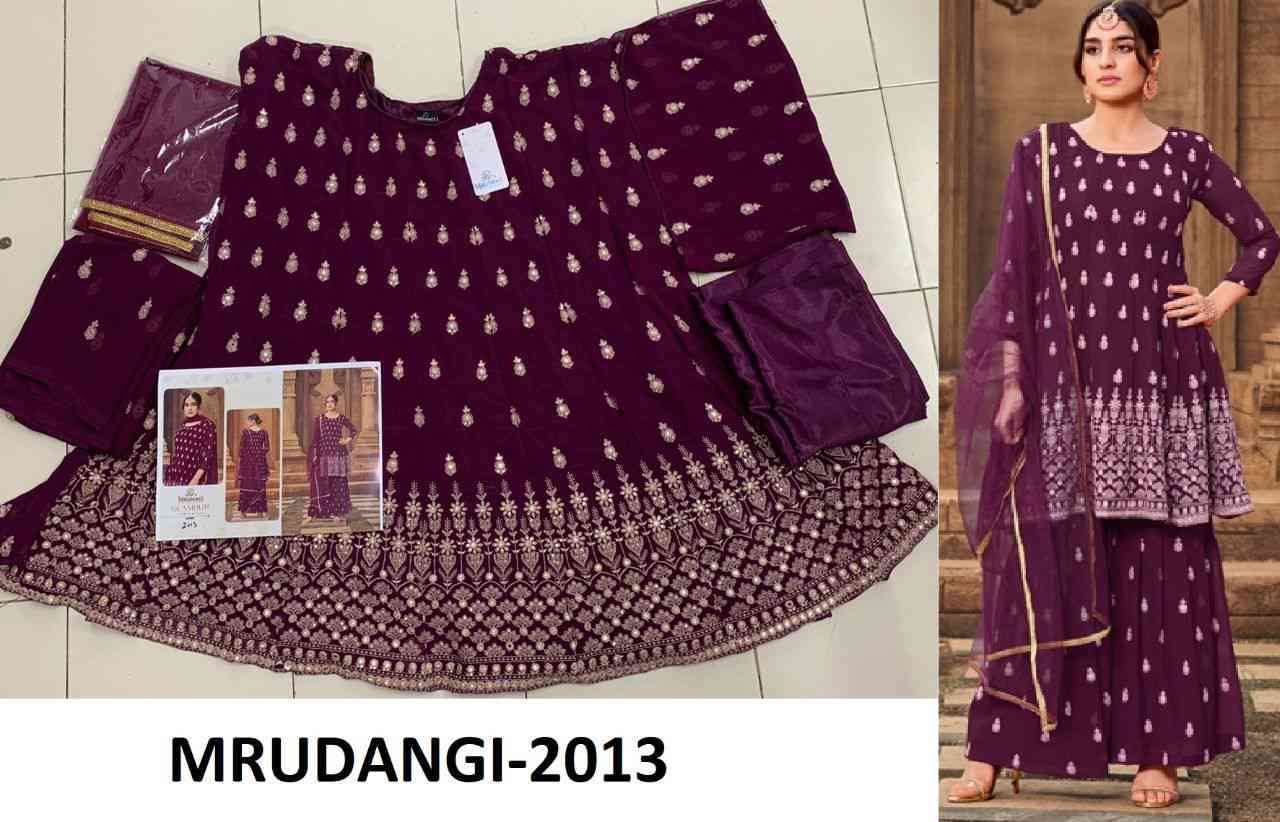 Mrudangi Gulabo 2009 To 2013 Party Wear Gharara Designer Dress view 10