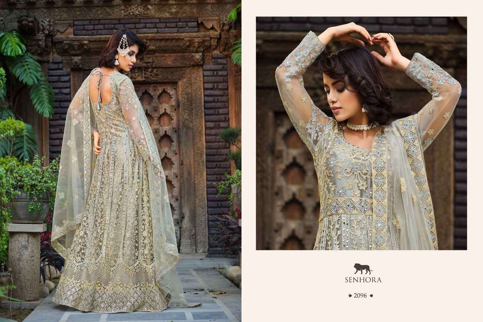 Senhora Amaira 2096 To 2099 Wedding Wear Anarkali Gown Partywear Collection view 6